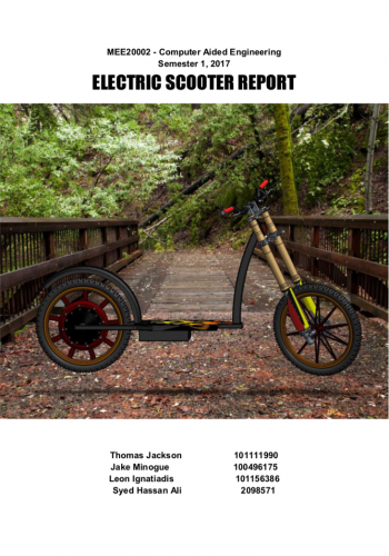 Electric Scooter Report Cover